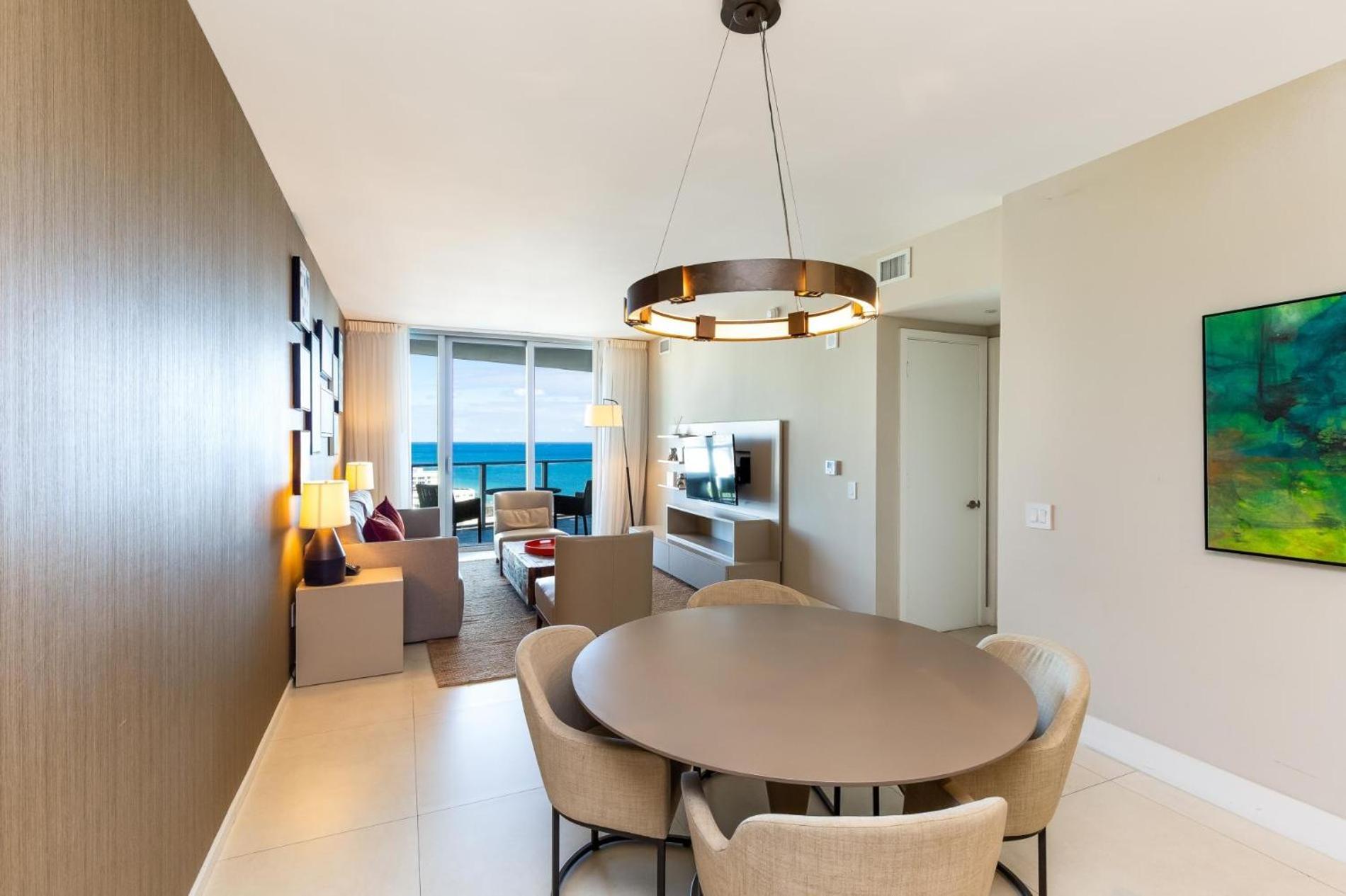 Ocean View 1 Bed On The Beach 19Th Floor Hollywood ฮาลลันเดลบีช ภายนอก รูปภาพ