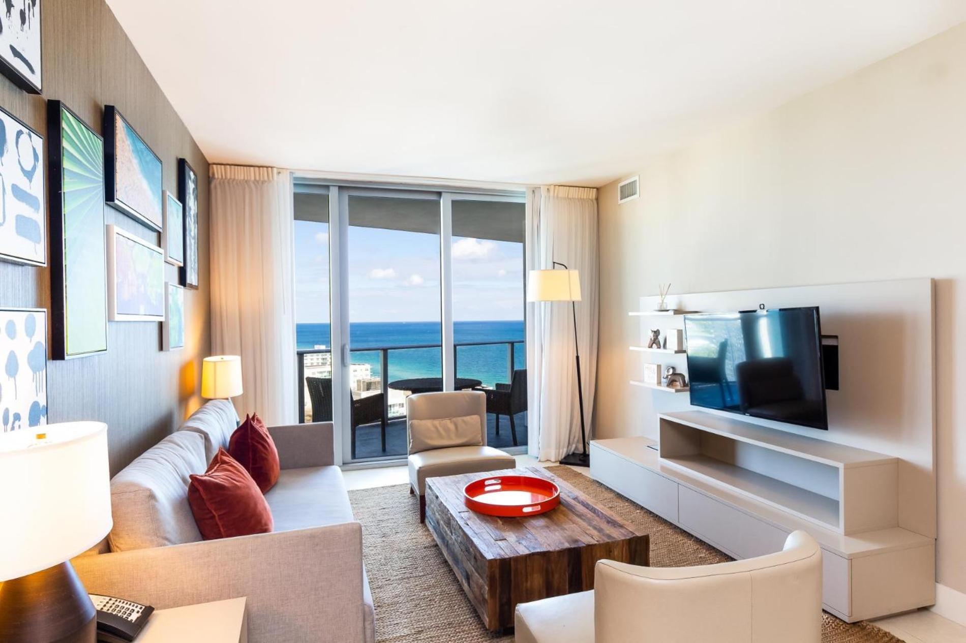 Ocean View 1 Bed On The Beach 19Th Floor Hollywood ฮาลลันเดลบีช ภายนอก รูปภาพ