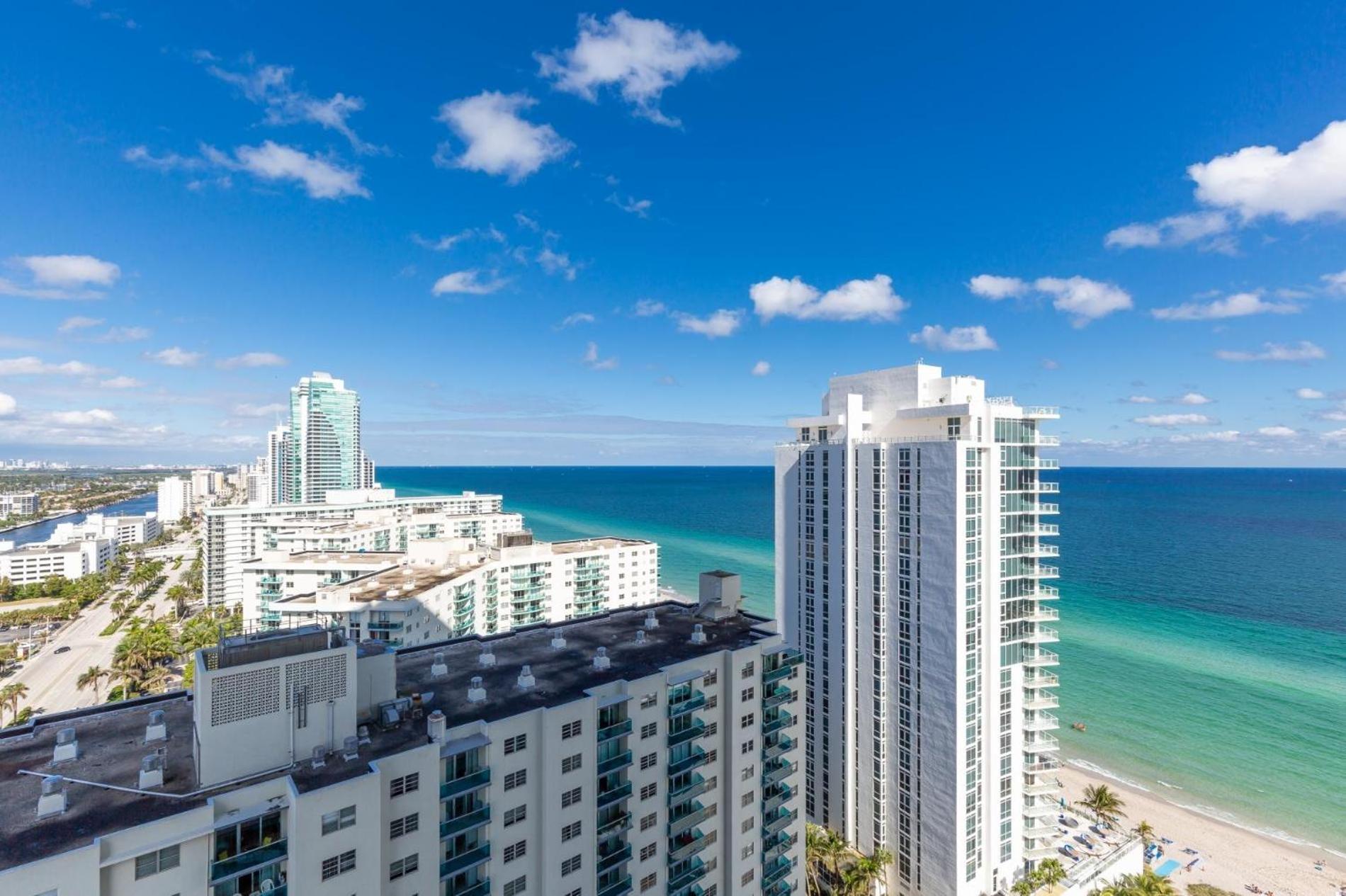 Ocean View 1 Bed On The Beach 19Th Floor Hollywood ฮาลลันเดลบีช ภายนอก รูปภาพ