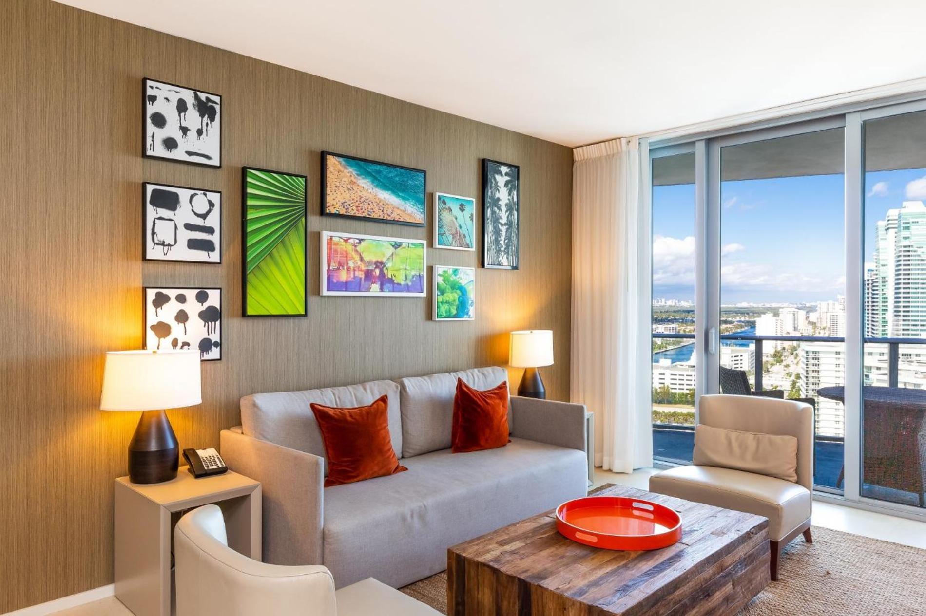 Ocean View 1 Bed On The Beach 19Th Floor Hollywood ฮาลลันเดลบีช ภายนอก รูปภาพ